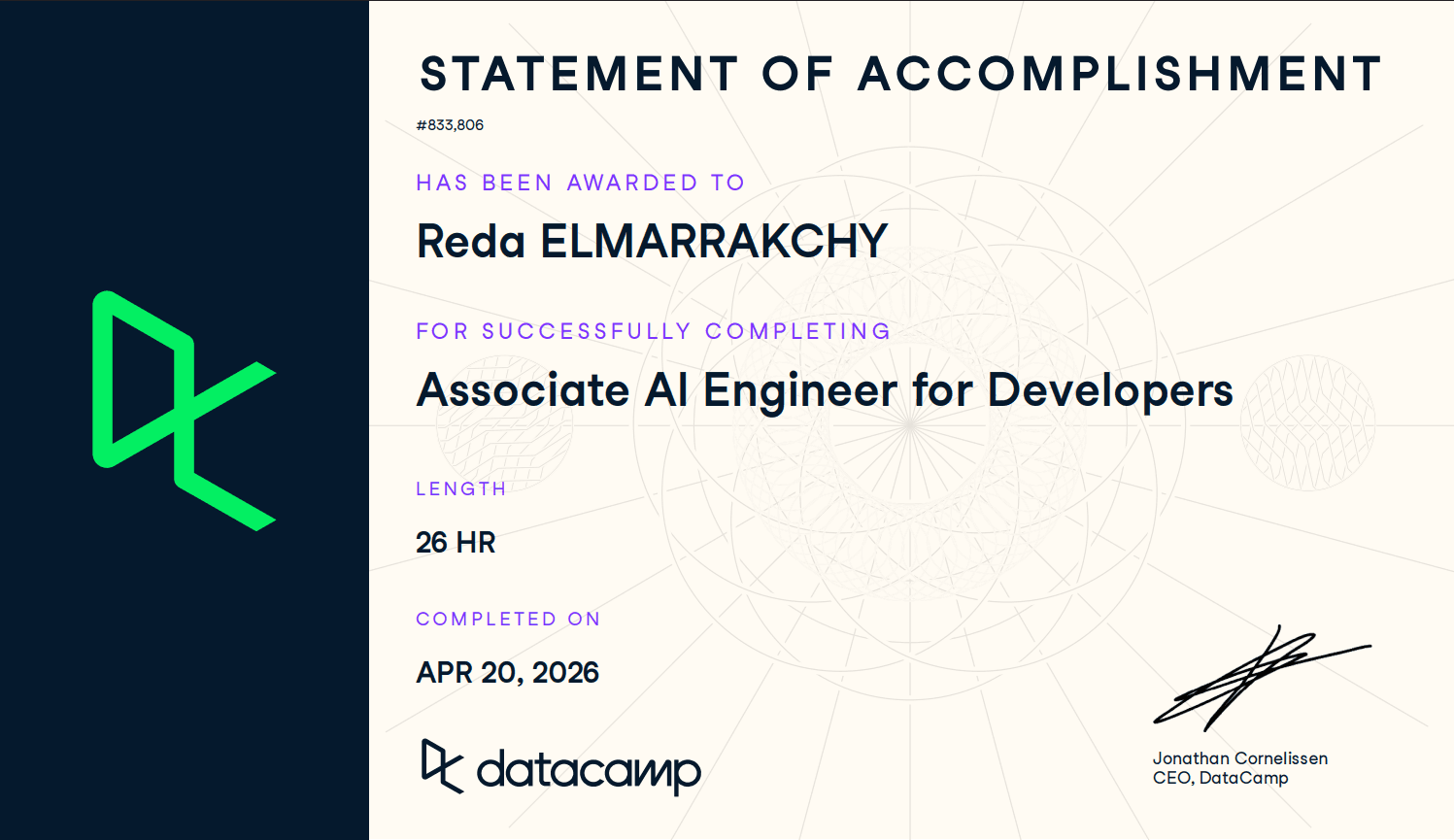 Associate AI Engineer for Developers